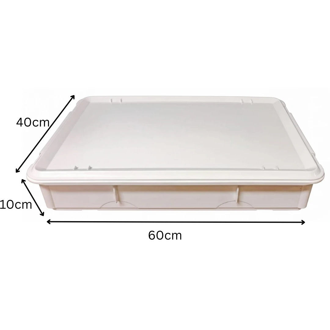 Plastic Dough Box with Lid — view 2