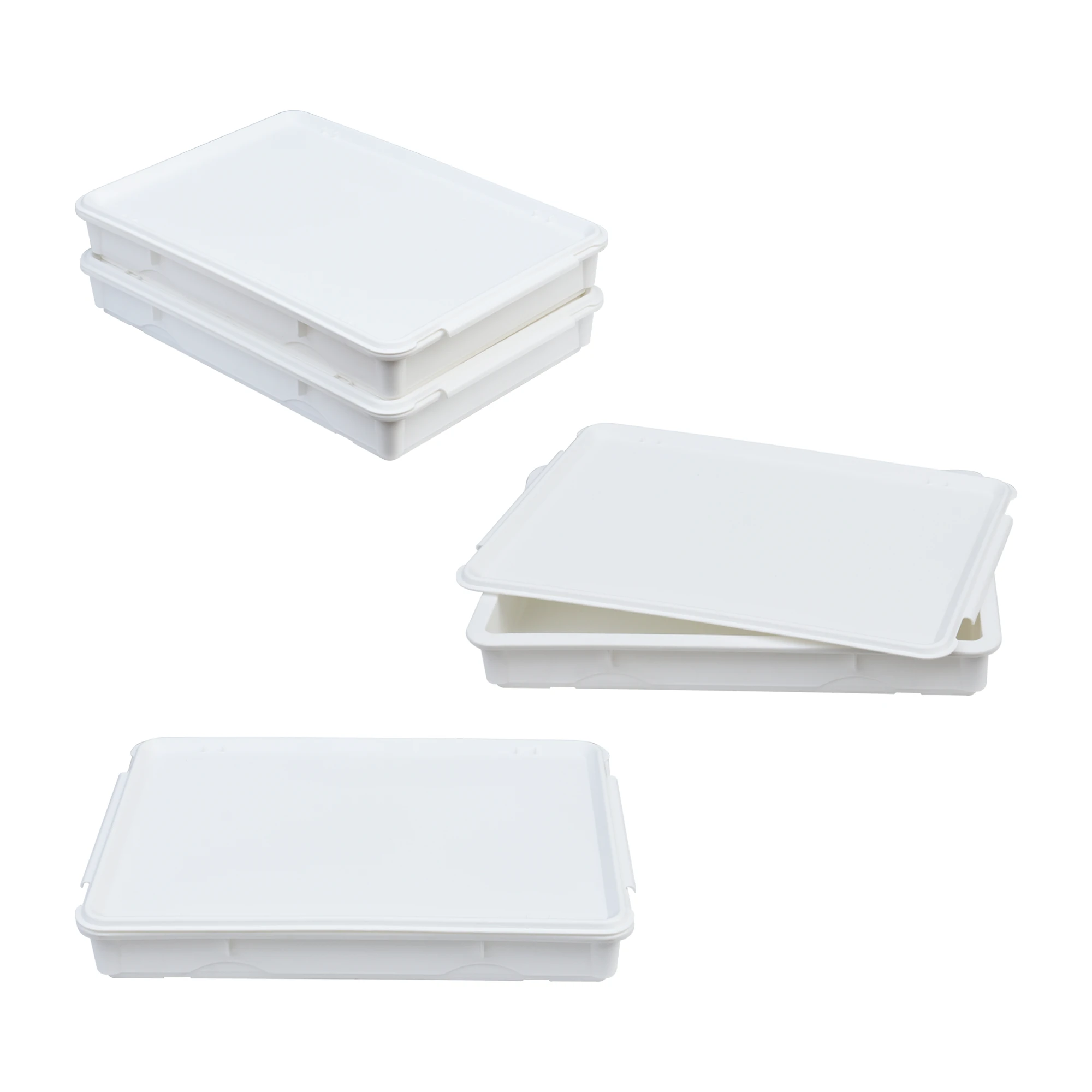 Plastic Dough Box with Lid — view 6