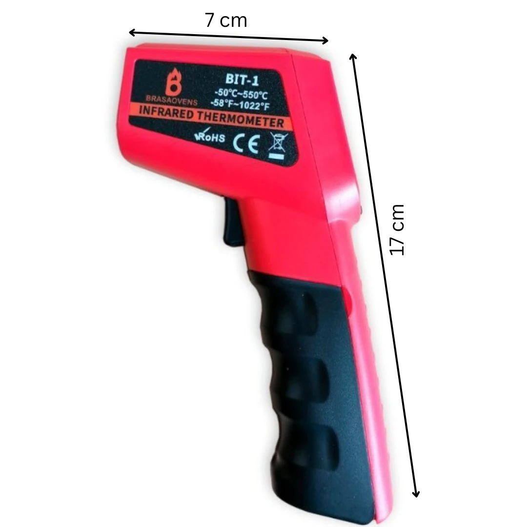 All Purpose Laser Thermometer Premium (Temp Range: -50°C to +550°C) — view 2