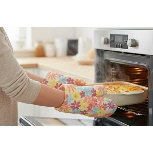 Premium Silicon + Cotton Gloves Mix Colour — view 7