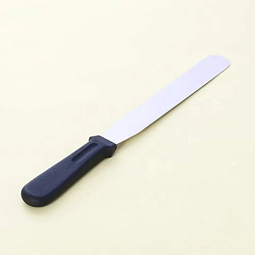 Plastic Black Handle Straight Palette Knife — view 6