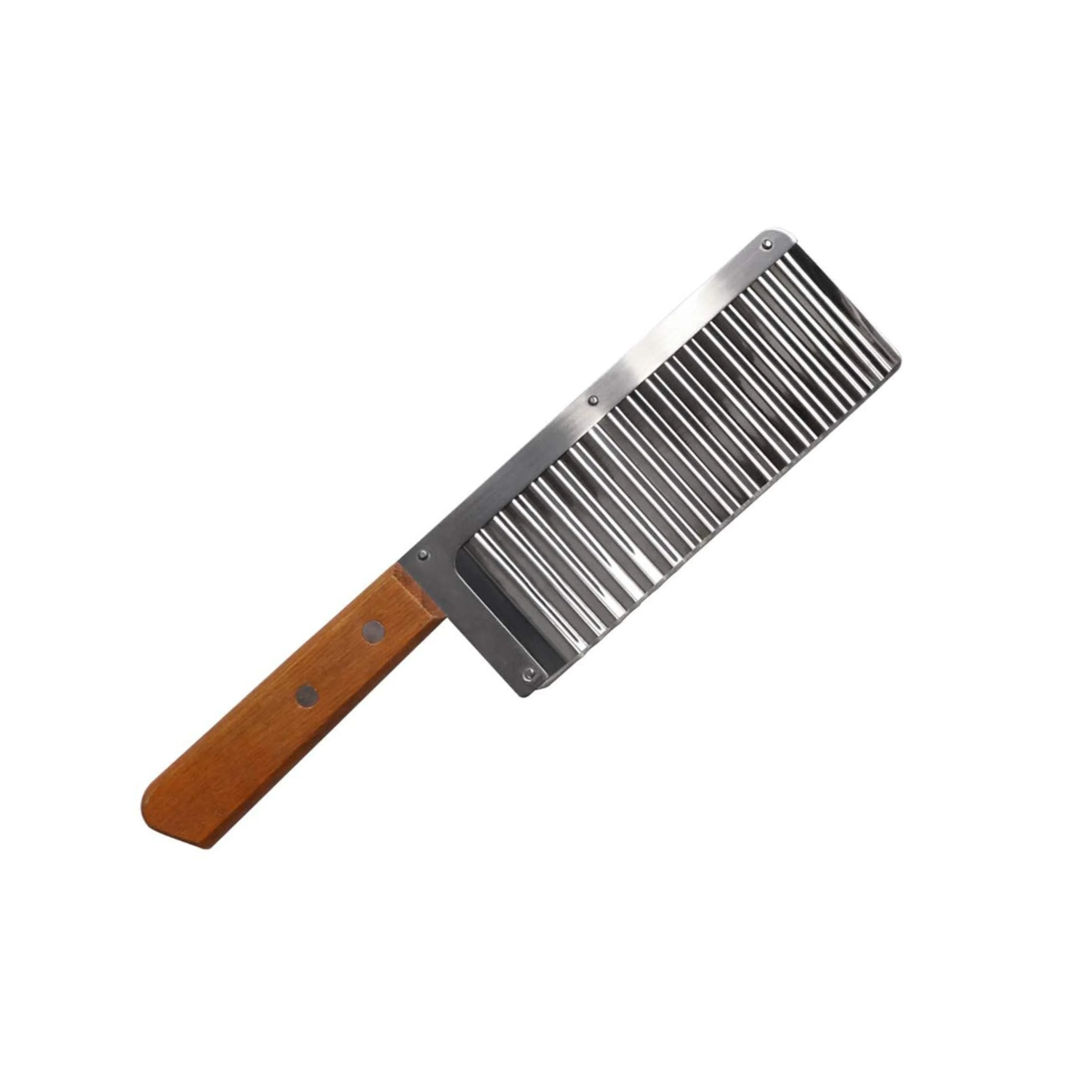 Wooden Handle SS Waving Knife