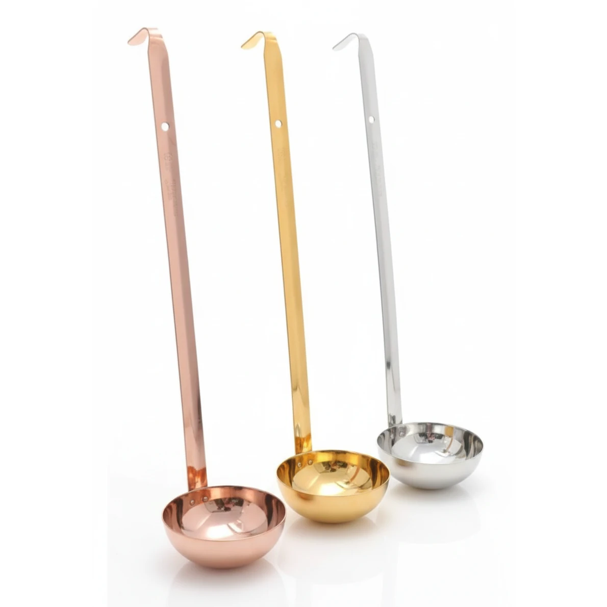 SS Soup Laddle with Mirror Finish - 120ml — view 7