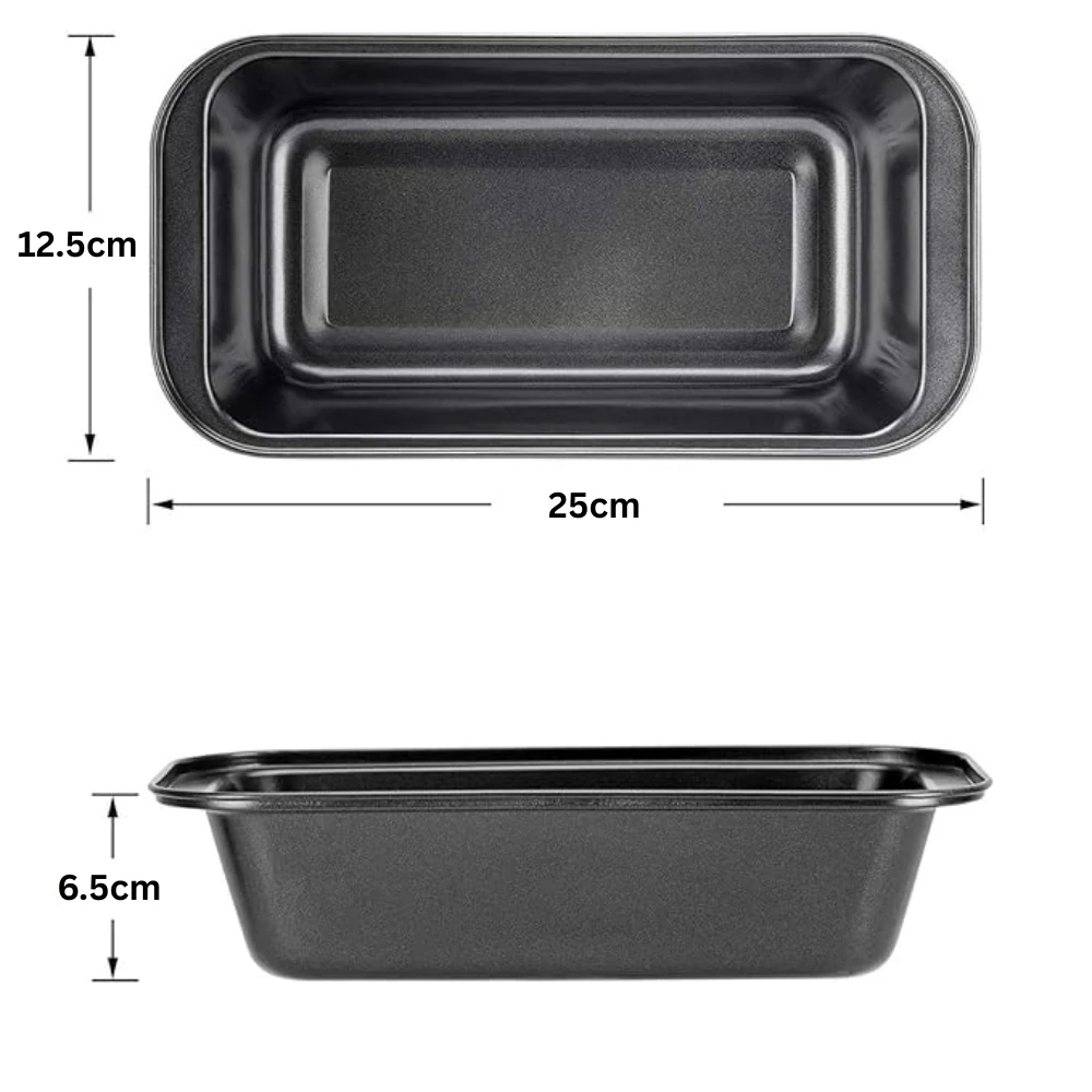 Rectangle Teflon Coated Curved Bread Mould — view 2