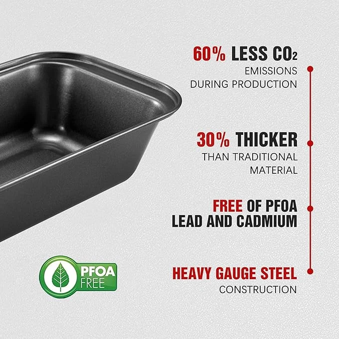 Rectangle Teflon Coated Curved Bread Mould — view 7