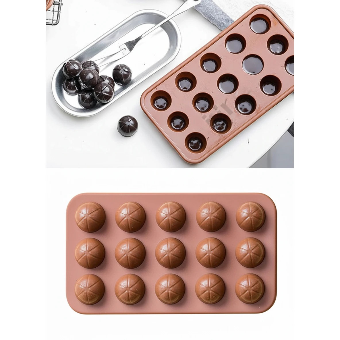Silicon Chocolate Mould 15 in 1 — view 3