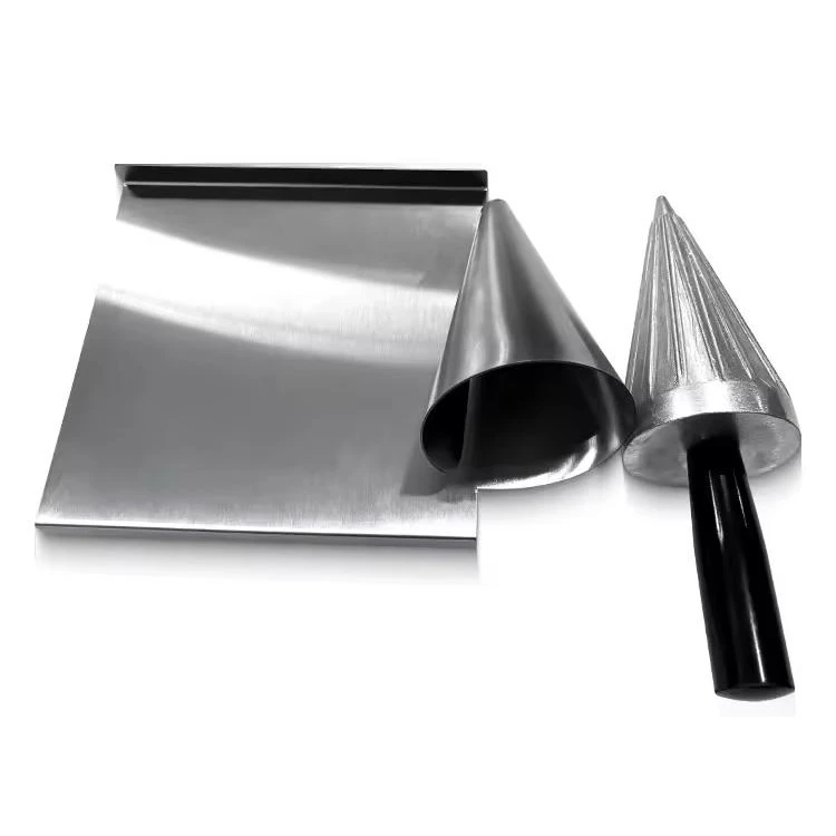 SS Heavy Waffle Cone Mould with Black Handle - (Weight: 1kg 273g) — view 7