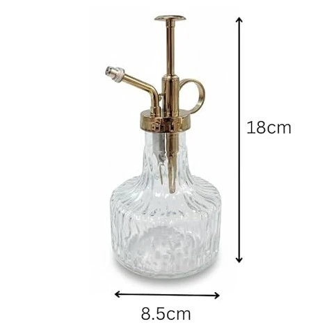 VAMA Glass Oil Spray Bottle - 240ml | Transparent — view 2