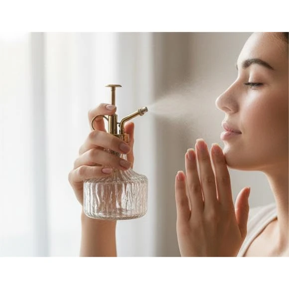 VAMA Glass Oil Spray Bottle - 240ml | Transparent — view 5
