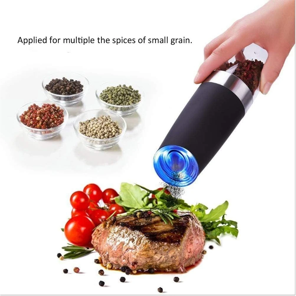 VAMA Electric Automatic LED Salt/Pepper Grinder — view 3
