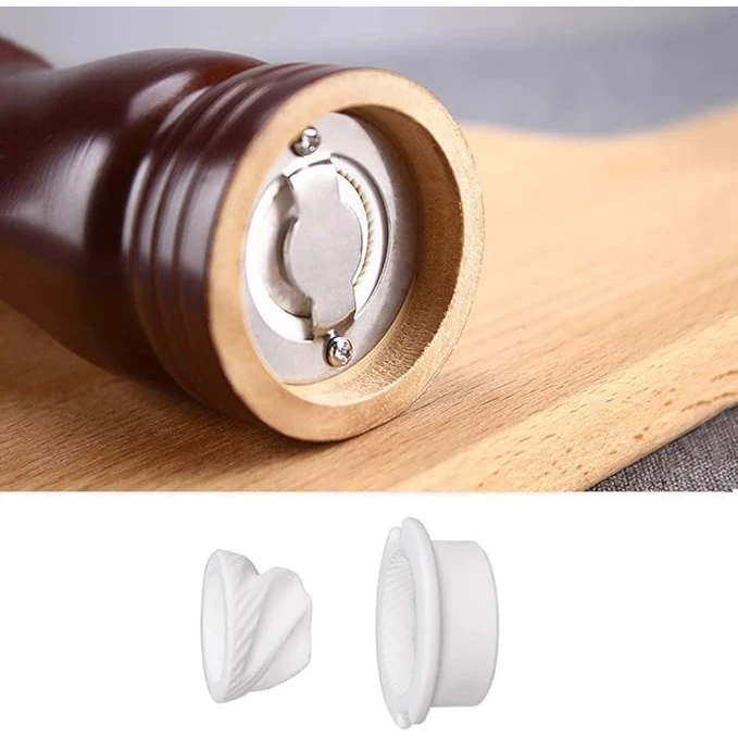 Wooden Pepper Mill - Walnut Brown — view 7