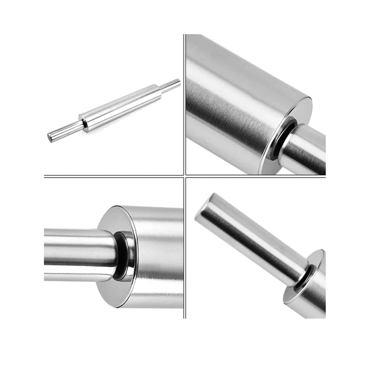 SS Rolling Pin (Belan) with 5cm Diameter — view 7