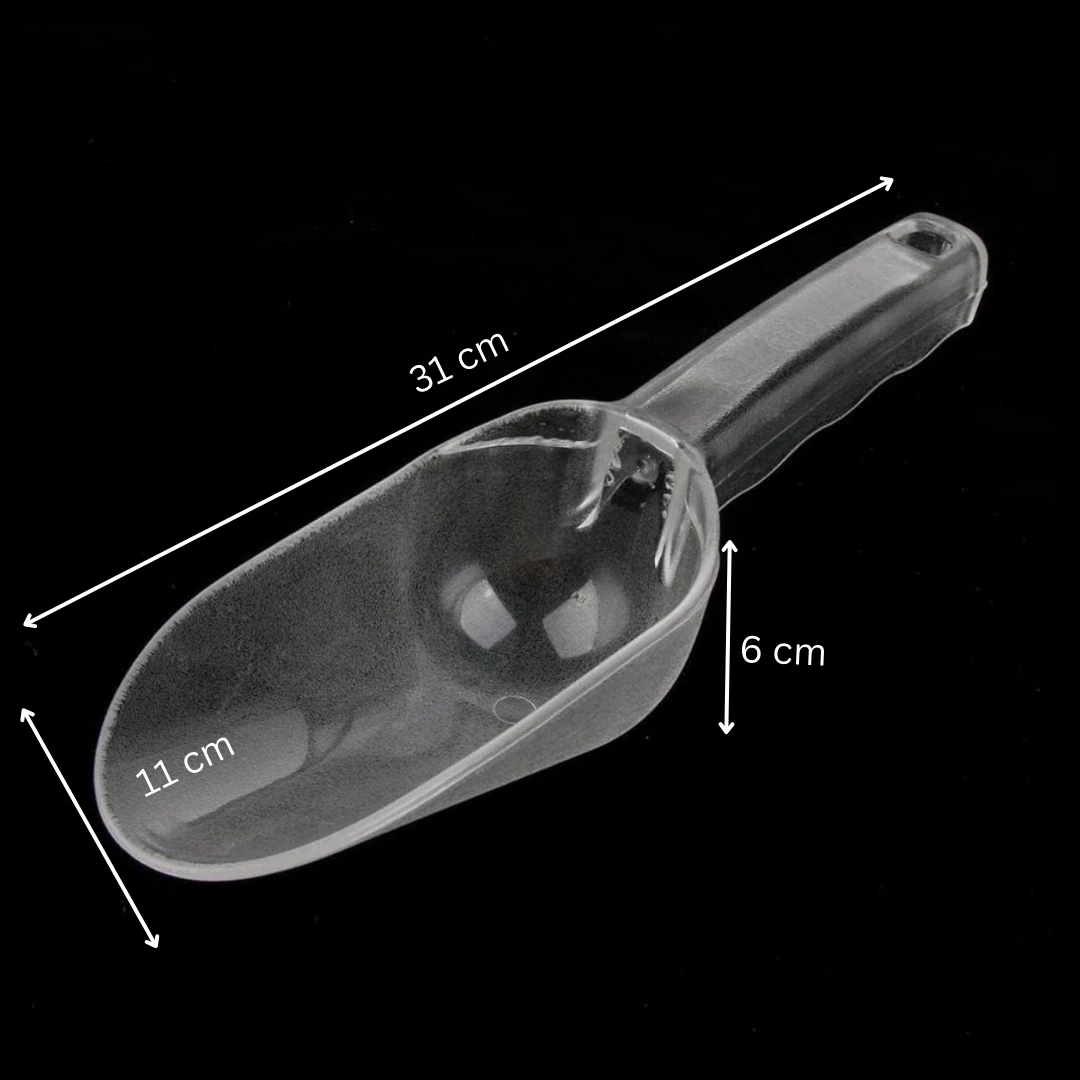 PC Grain/Ice Scoop with Round Bottom — view 2