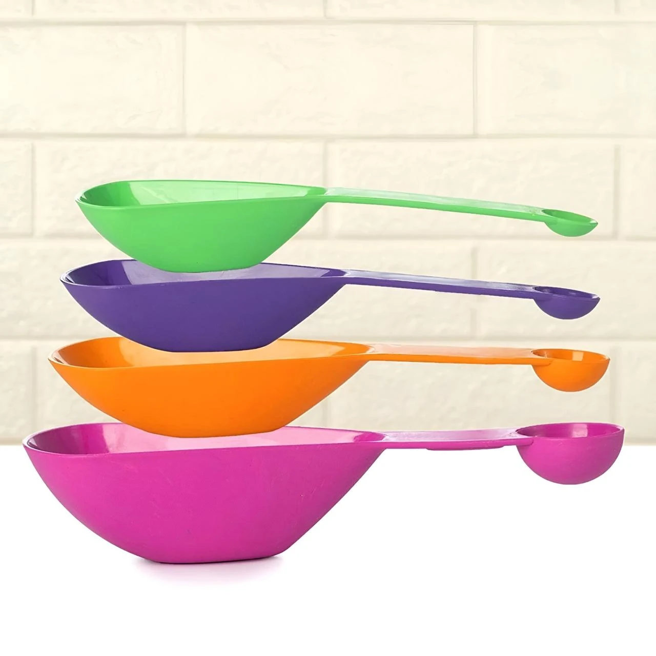 Plastic Measuring Scoop with Spoon — view 6