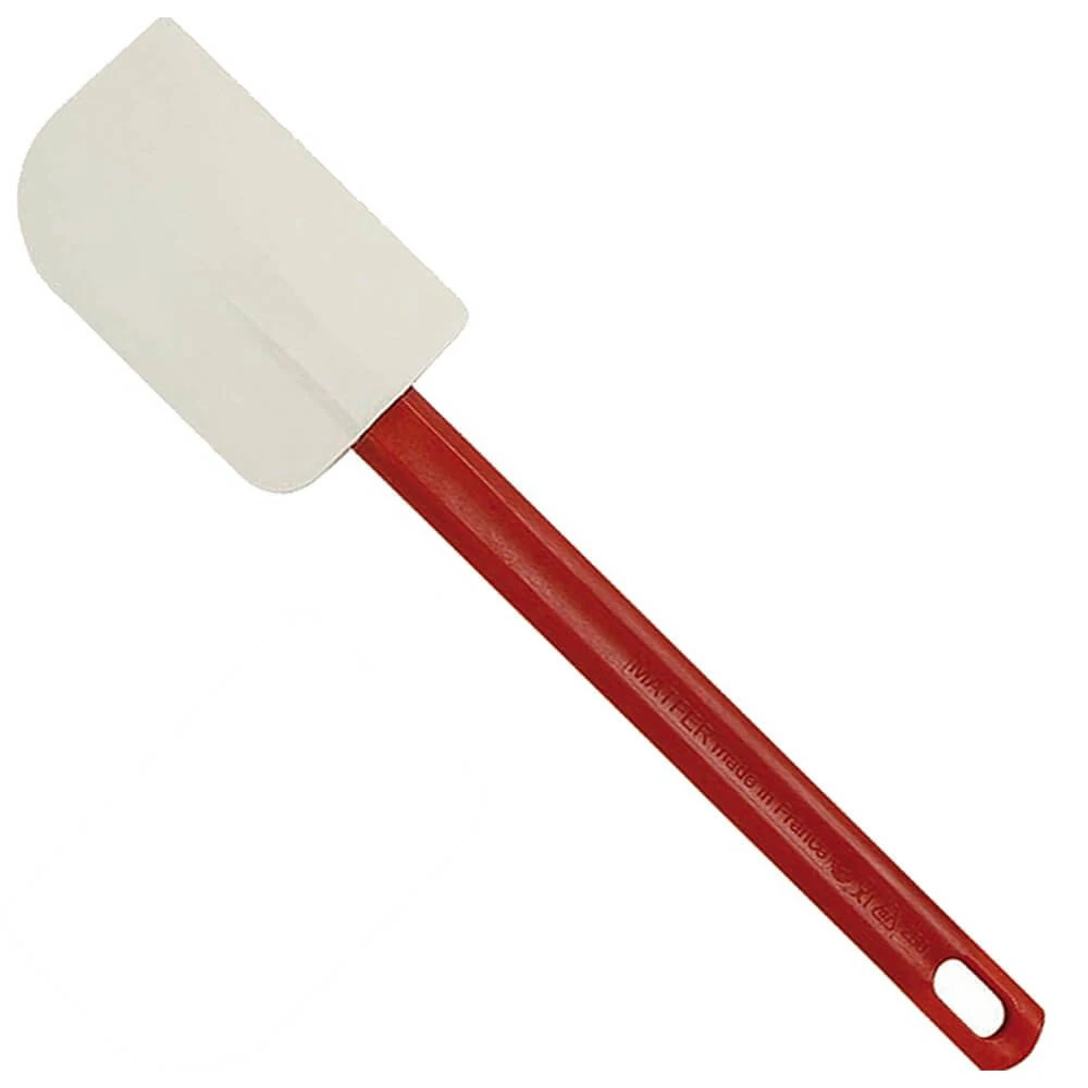 Plastic Red Handle Silicon Spatula