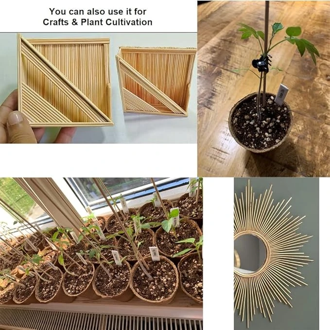 Wooden Potato Sticks | Thickness: 0.5cm | Quantity ~ 50pp — view 4