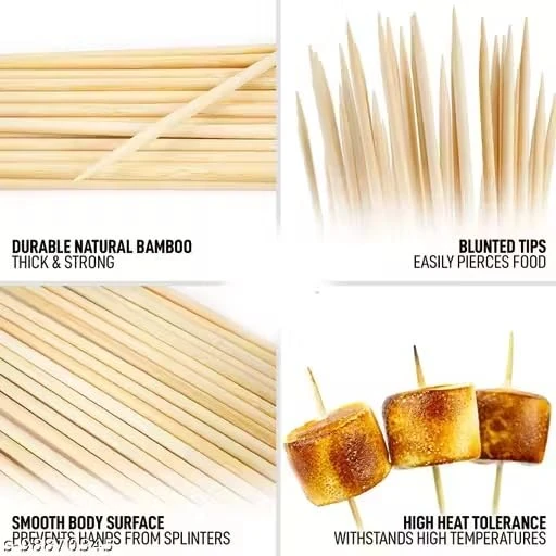 Wooden Potato Sticks | Thickness: 0.5cm | Quantity ~ 50pp — view 5
