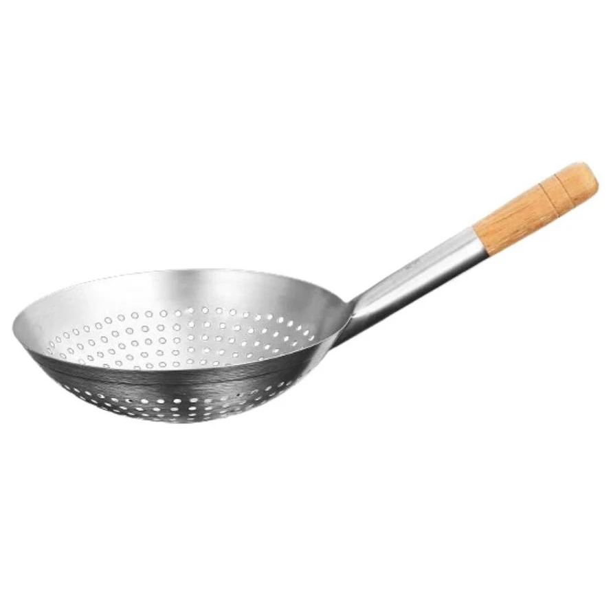 Wooden Handle SS Rice Strainer — view 5