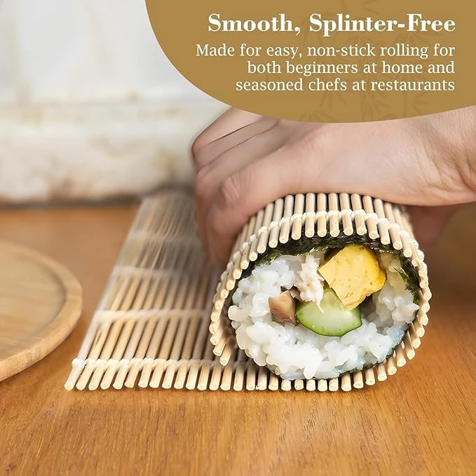 Wooden Sushi Mat — view 3