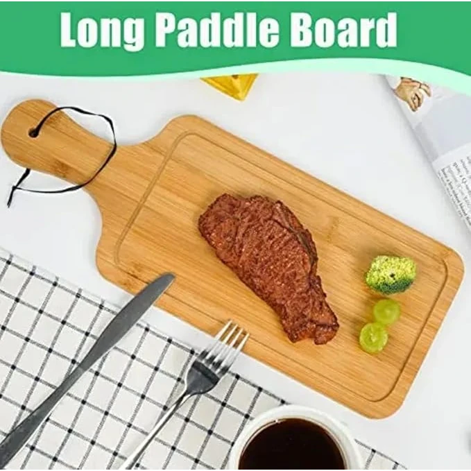 Wooden Rectangle Bat/Platter Plate — view 7