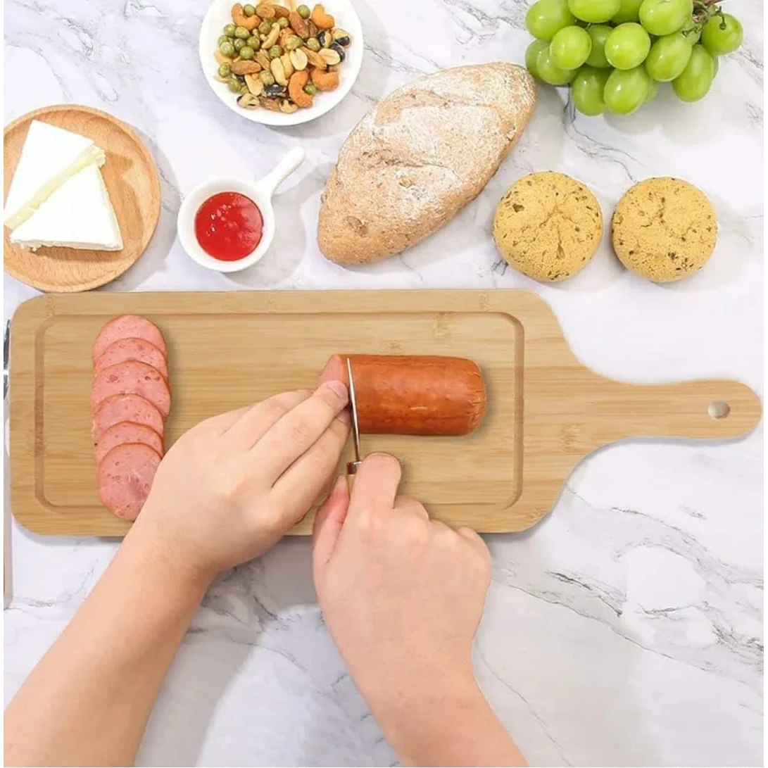 Wooden Rectangle Bat/Platter Plate — view 8