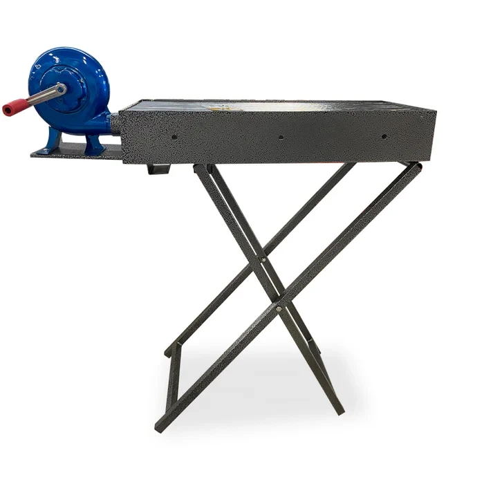 MS Rectangle Barbeque Grill with Eco Blower — view 4