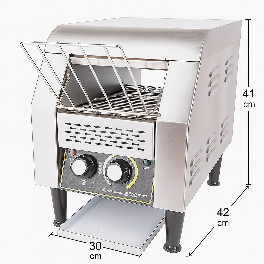 Electric Commercial Conveyor Toaster TT150 - 150 Slices/hr — view 2