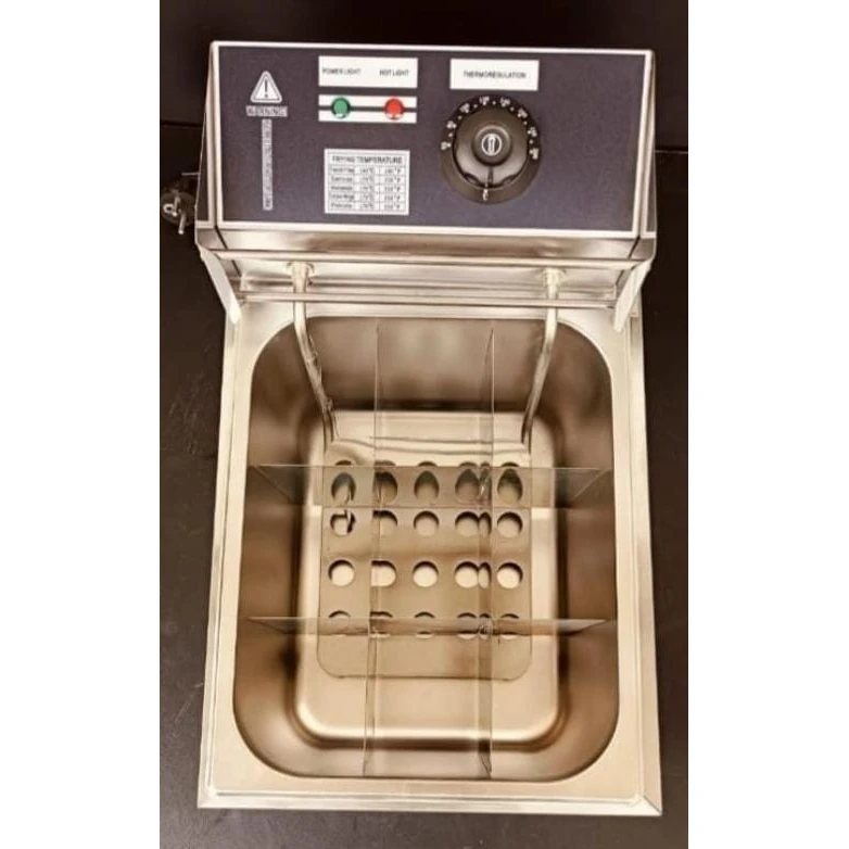 Electric Deep Fryer 8L Single Head – 9 Inner Compartments — view 9
