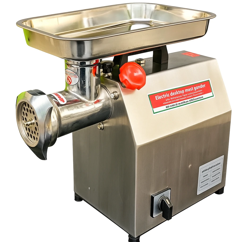 Electric Full SS Meat Mincer with Copper Motor No.22 (Capacity: 220kg/hr | Rpm: 180) — view 7