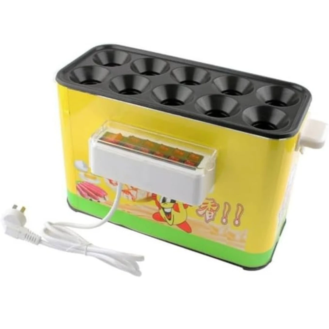 Electric 10 Slot Egg Roller/Sausage Machine