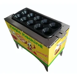 Gas 10 Slot Egg Roller/Sausage Machine — view 7