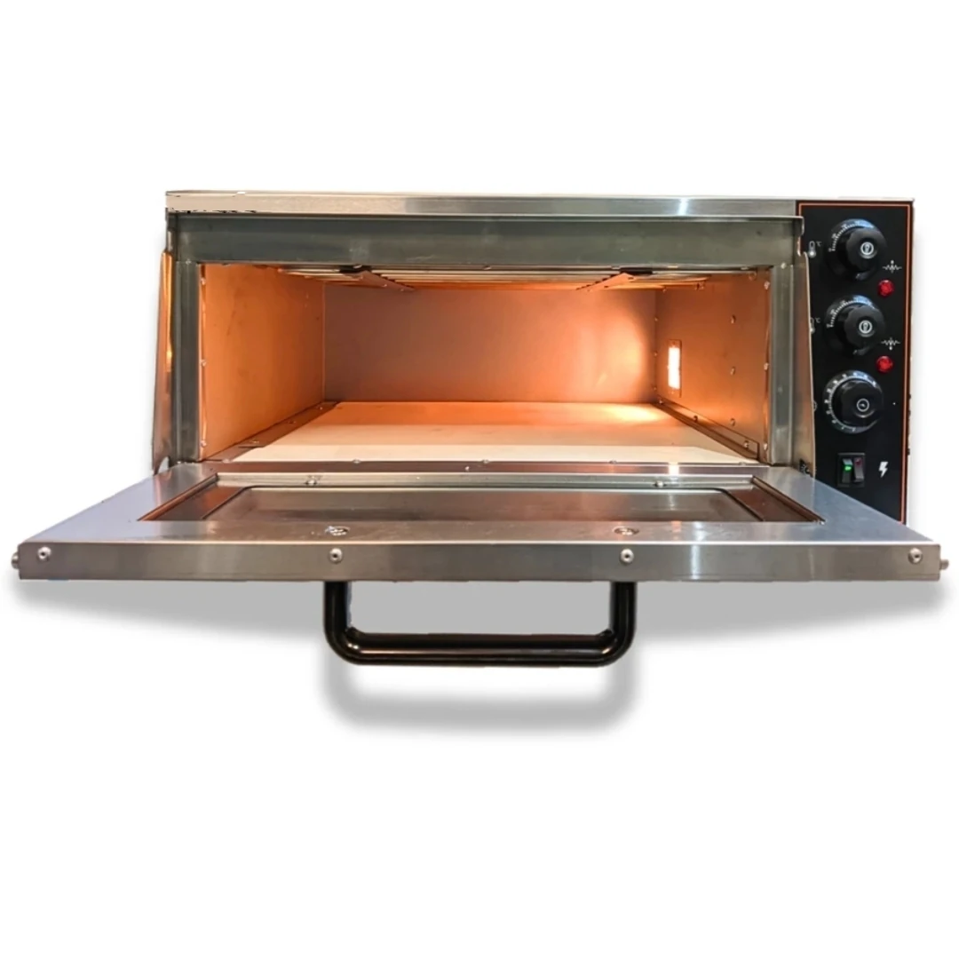 Electric Pizza Oven 1 Deck 1 Tray with Stone - 1AMS (Stone Size: 20x20 inch.) — view 4