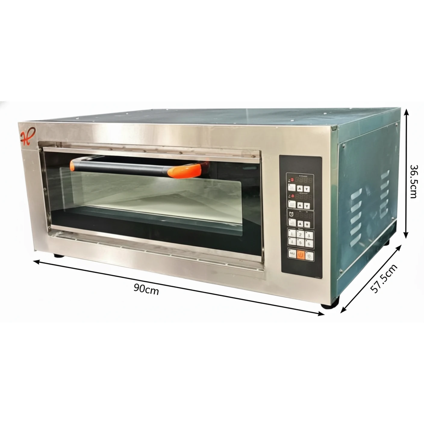 Electric Pizza Oven 1 Deck 1 Tray with Stone - Digital 1D1T (Stone Size: 16x24 inch.) — view 2