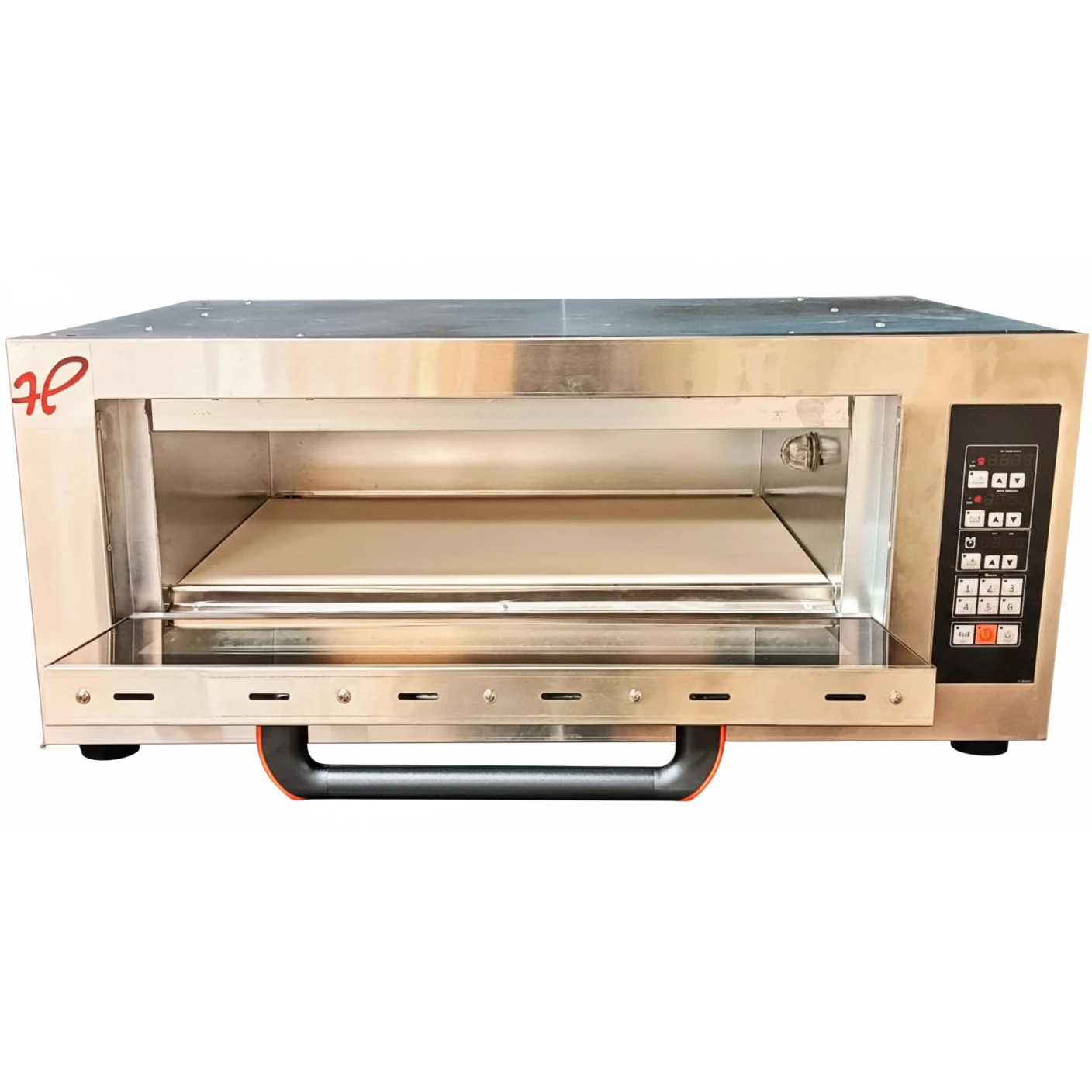 Electric Pizza Oven 1 Deck 1 Tray with Stone - Digital 1D1T (Stone Size: 16x24 inch.) — view 4