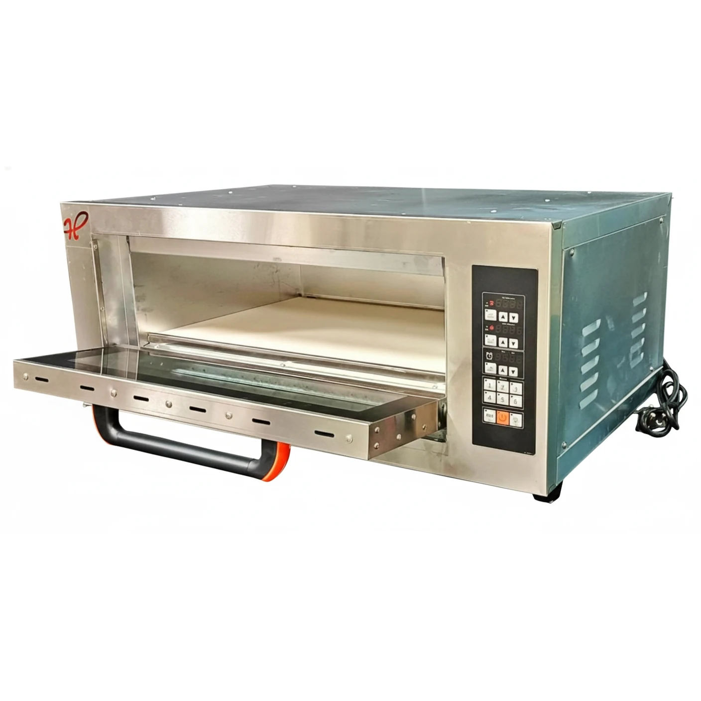 Electric Pizza Oven 1 Deck 1 Tray with Stone - Digital 1D1T (Stone Size: 16x24 inch.) — view 6