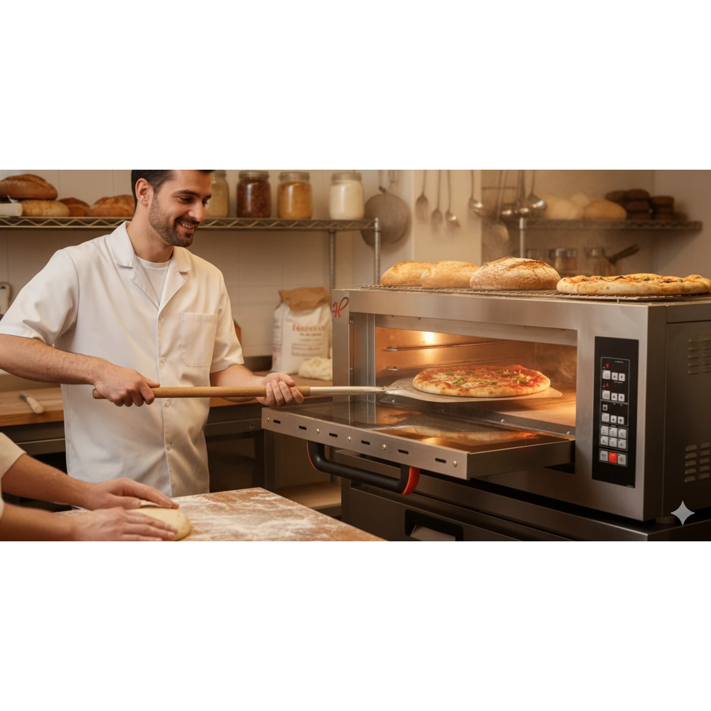 Electric Pizza Oven 1 Deck 1 Tray without Stone - Digital 1D1T — view 3