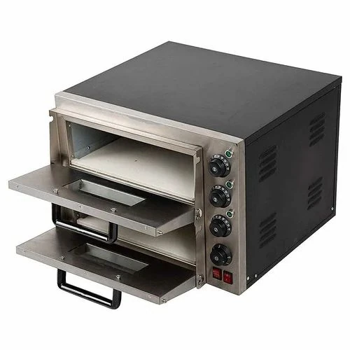 Electric Pizza Oven 2 Deck 2 Tray with 2 Stone - HS2S (Stone Size: 16x16 inch.)