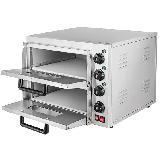 Electric Pizza Oven 2 Deck 2 Tray with 2 Stone - HS2S (Stone Size: 16x16 inch.) — view 5