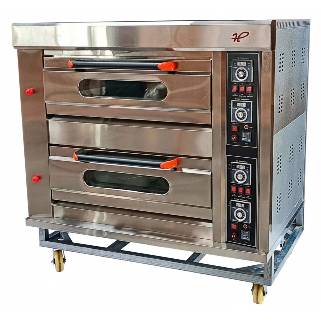 Gas Pizza Oven 2 Deck 4 Tray with 4 Stone - 2D4T (Stone Size: 26.5x18 inch.) — view 5