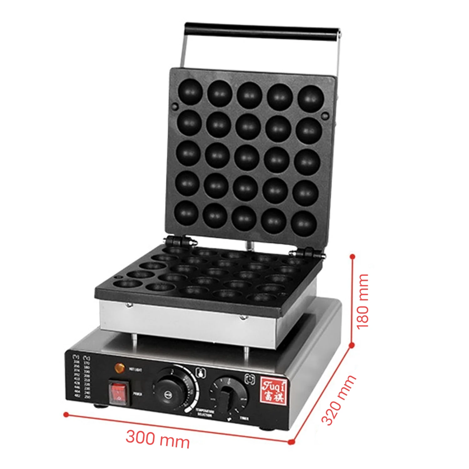 Electric Pancake/Mini Idli Maker with Bottom + Top Plate 25 in 1 — view 5