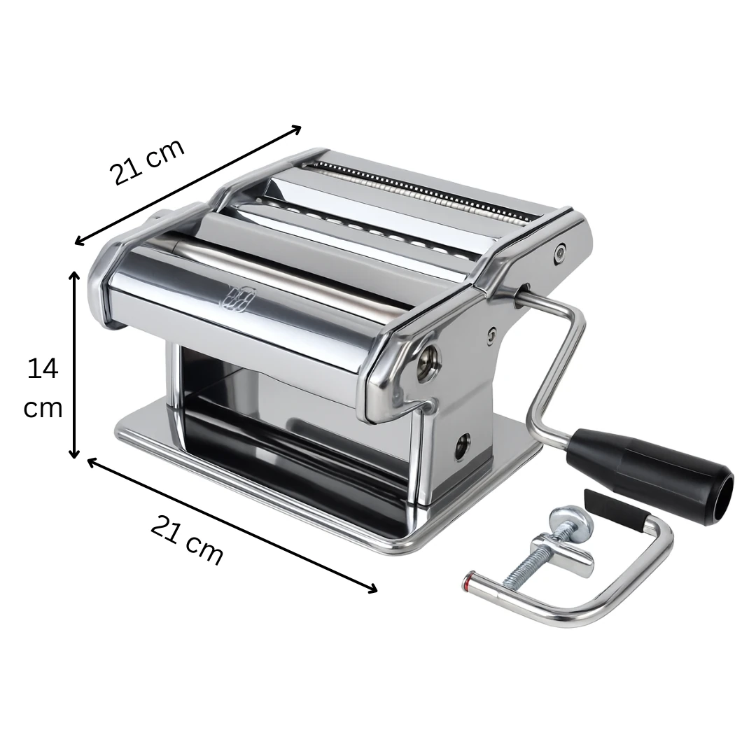 Manaul SS Pasta Maker - Big: 180mm Long — view 2
