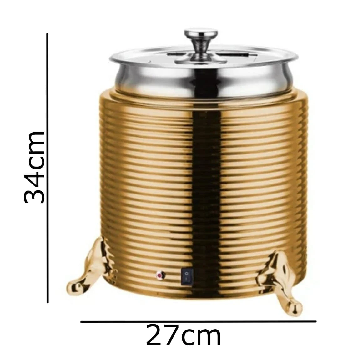 Electric Soup Pot 10L Horizontal Design — view 2