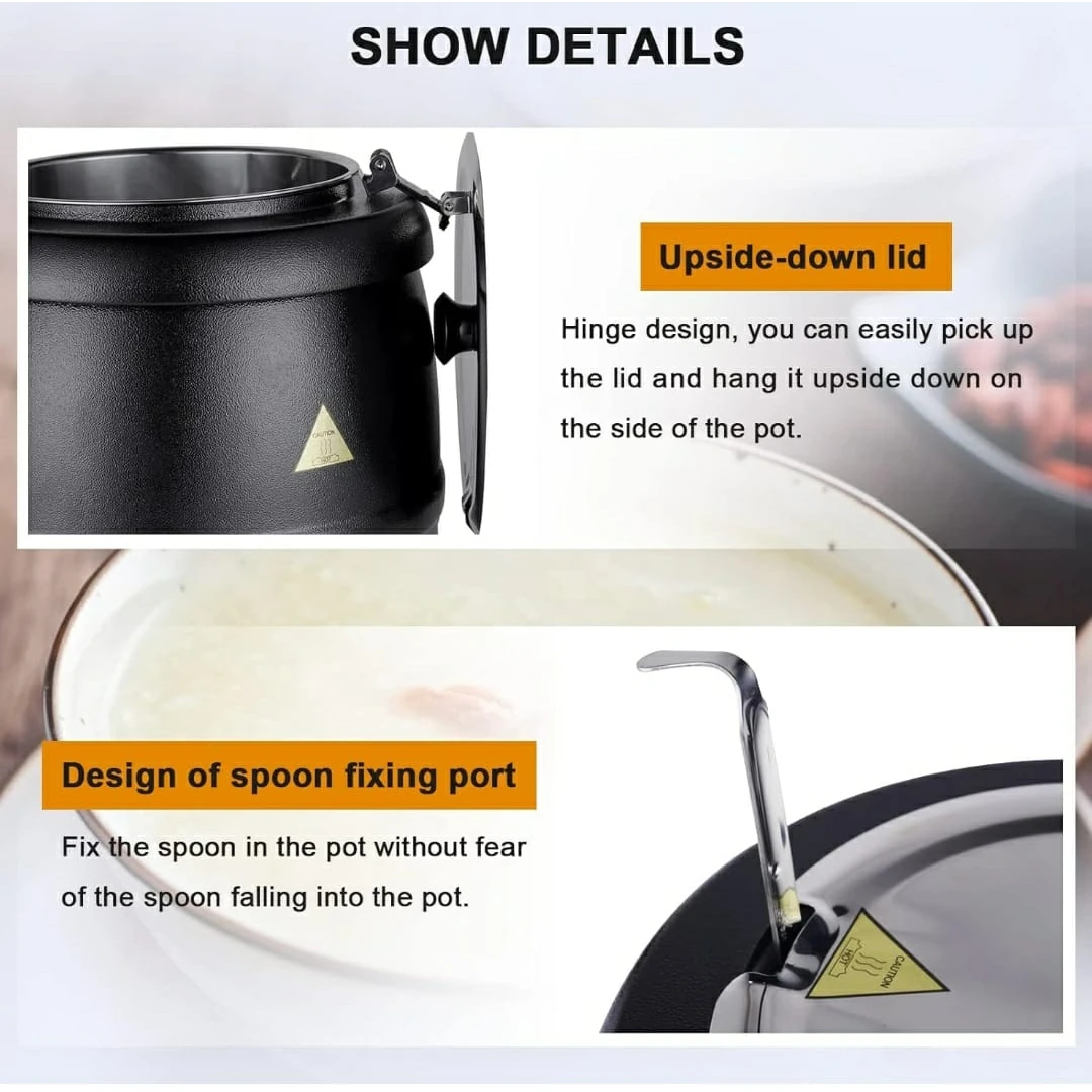 Electric Soup Pot 10L Regular Model — view 7