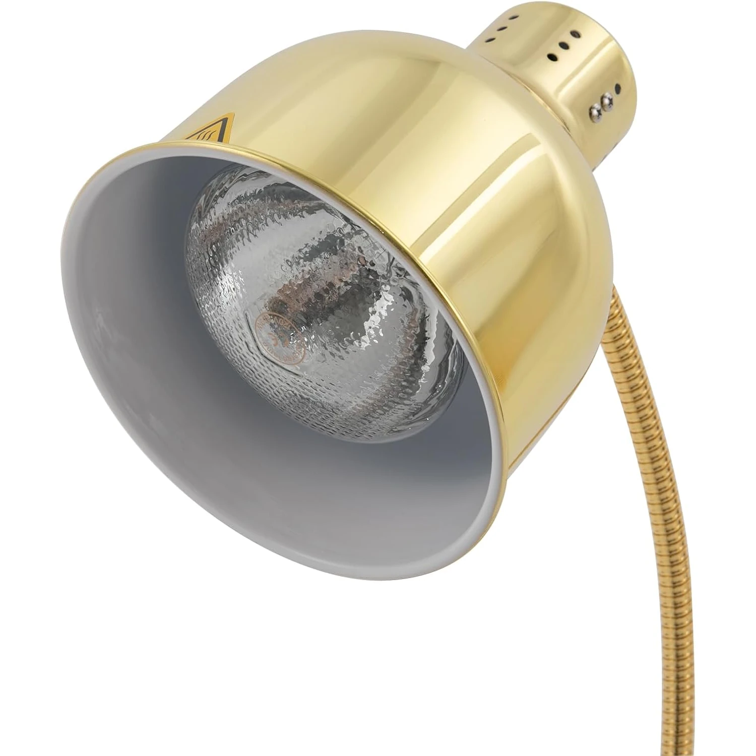Electric Tiltable Double Head U-Shaped Food Lamp Warmer with Two Bulbs of 275W Each Standing Model — view 5