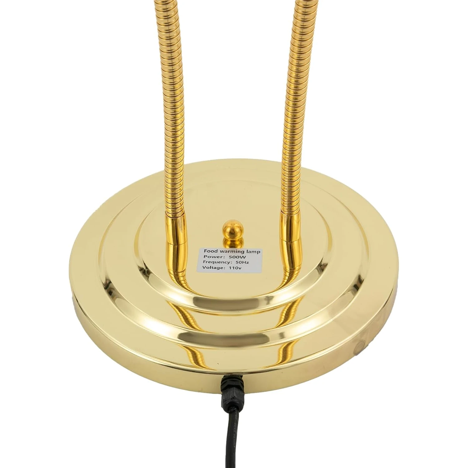 Electric Tiltable Double Head U-Shaped Food Lamp Warmer with Two Bulbs of 275W Each Standing Model — view 6