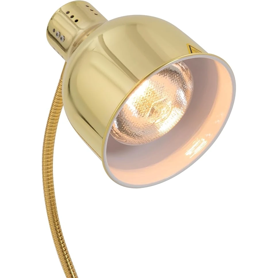 Electric Tiltable Double Head U-Shaped Food Lamp Warmer with Two Bulbs of 275W Each Standing Model — view 7