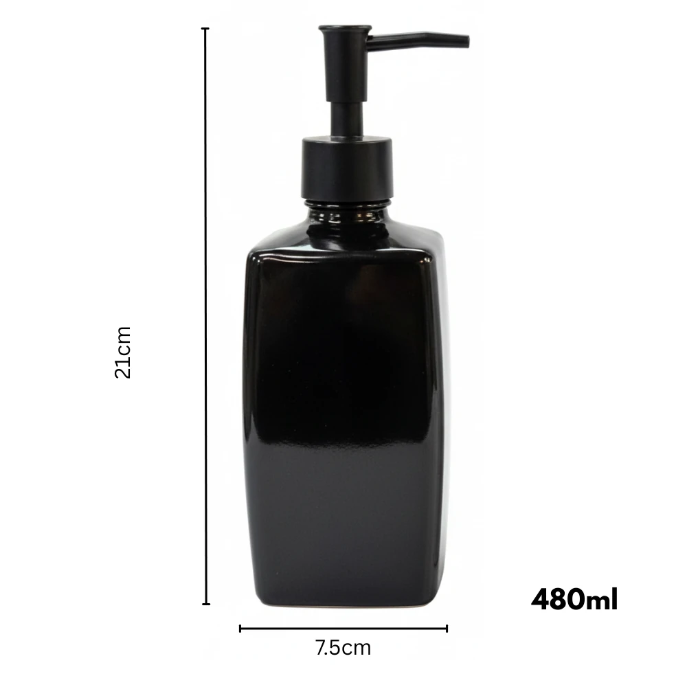 VAMA Glass Soap Dispenser - 480ml — view 2