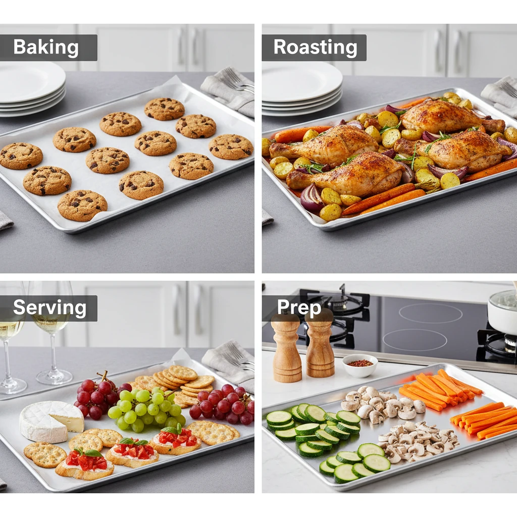 Aluminium Baking Tray — view 3