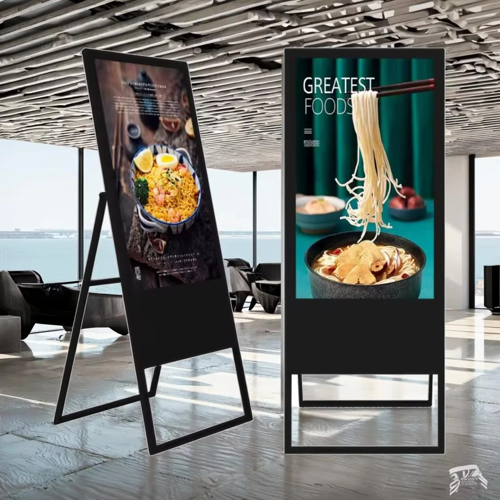 Digital LED Advertising Screen 43" (108cm) with Wooden Packing - Android OS | Wifi | Bluetooth | USB | Ultra HD — view 3