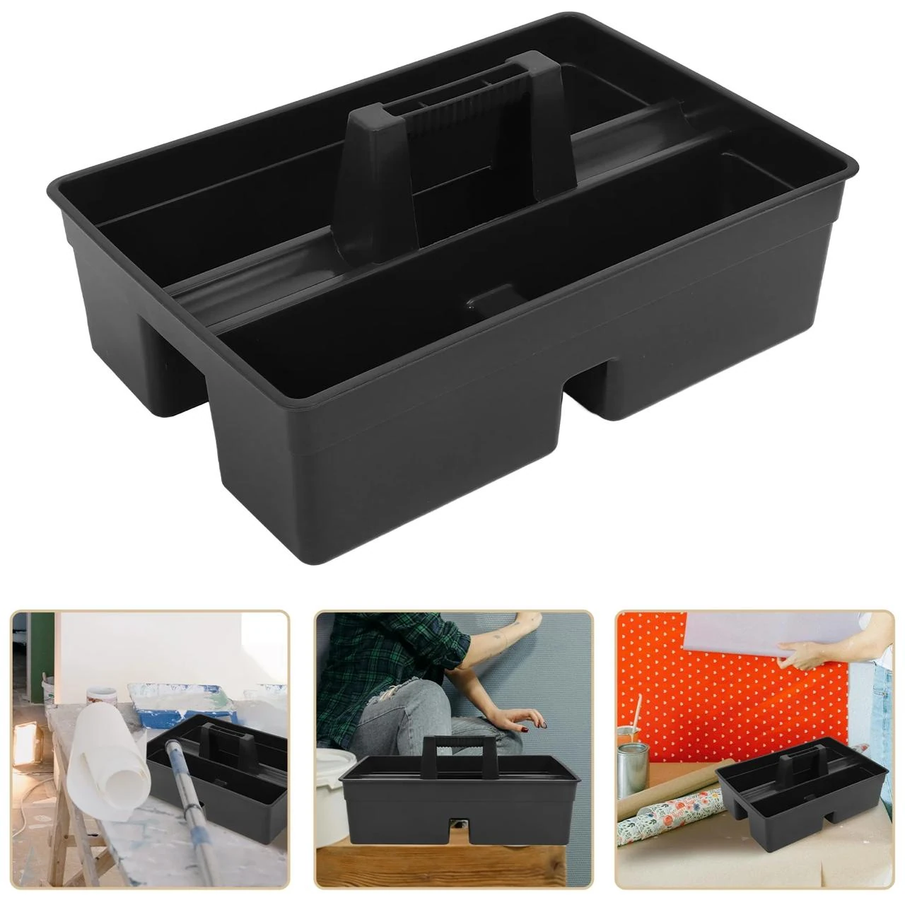 Plastic Table Cleaning Carrying Tool Basket — view 5
